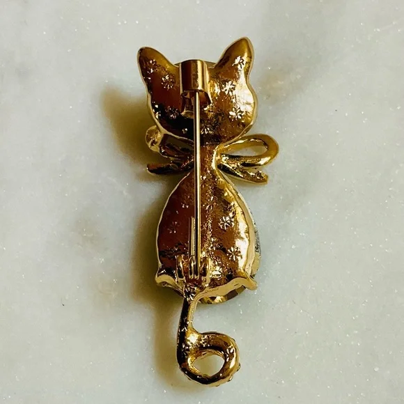 Cat Brooch - Picture 3 of 3